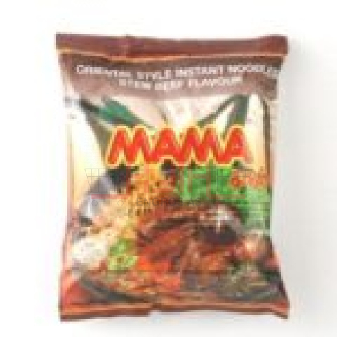 MAMA BEEF Stew NOODLES (30x55g) x 6